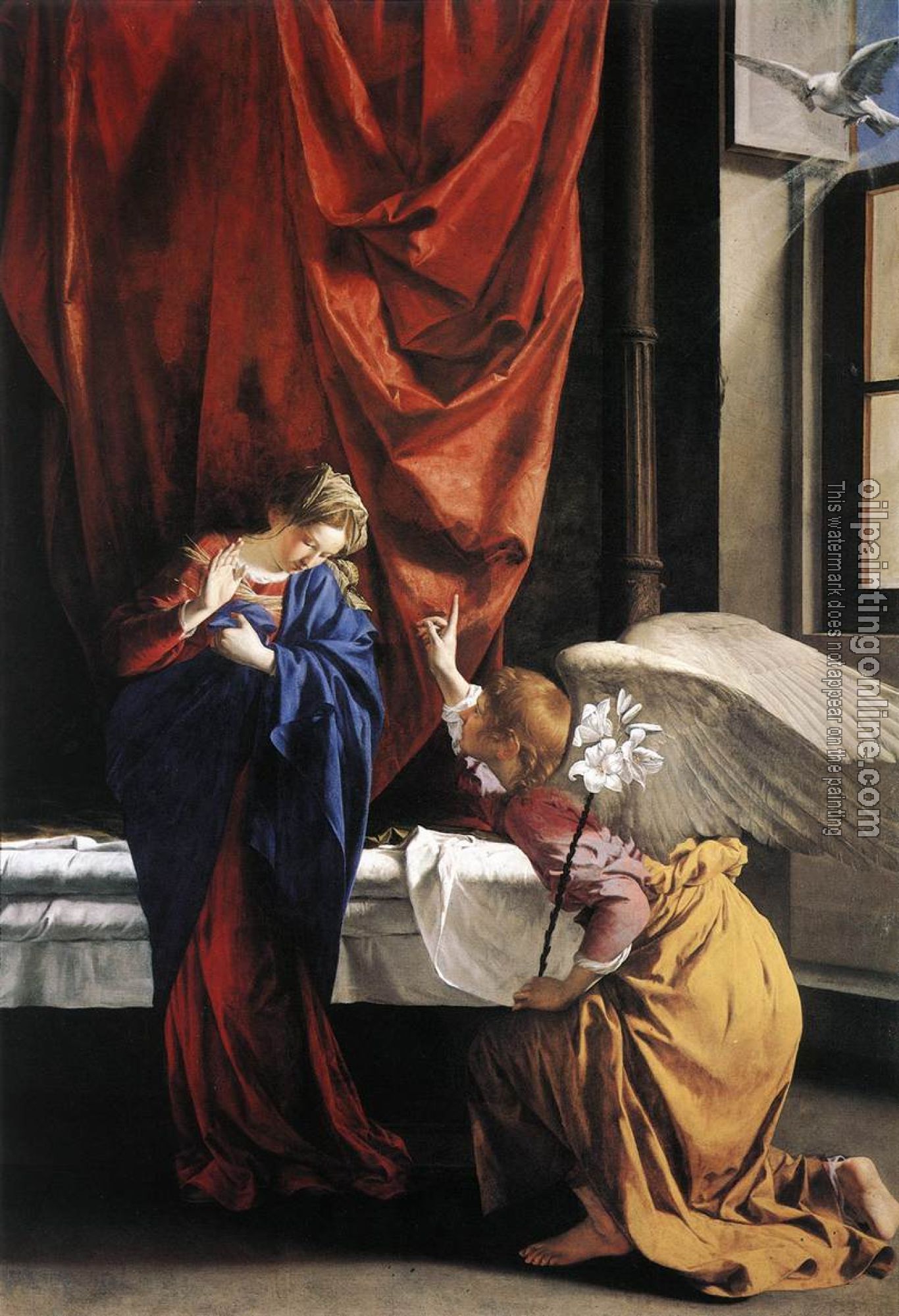 Gentileschi, Orazio - Annunciation